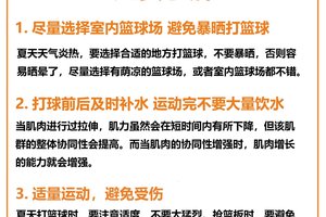 男孩子参加篮球冬令营的注意事项与最佳策略